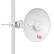 KP Performance 1' Parabolic Antenna 4.9 - 6.4 GHz with 2 x N-type Connectors