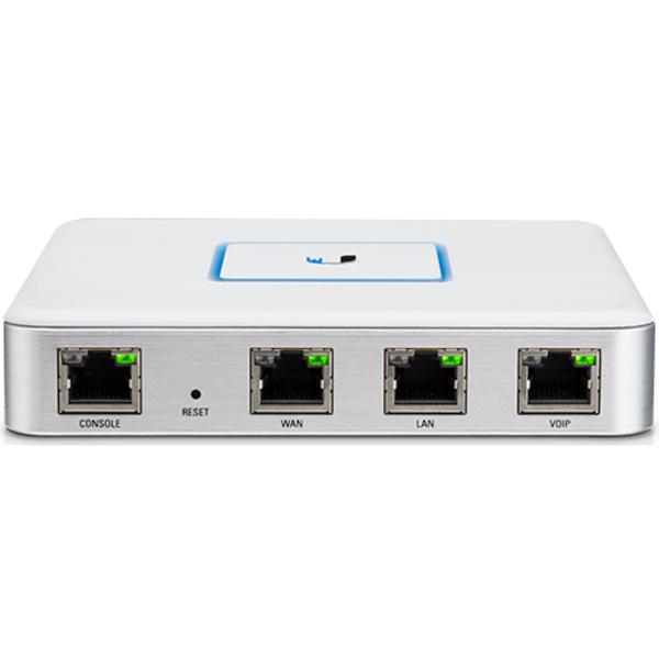 Ubiquiti UniFi Security Gateway Enterprise Router Front Angle